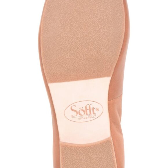 SOFFT Leather Chain Comfort Loafers Kadyn Chic Tan Brown Luggage Size 7.5 - Picture 7 of 7